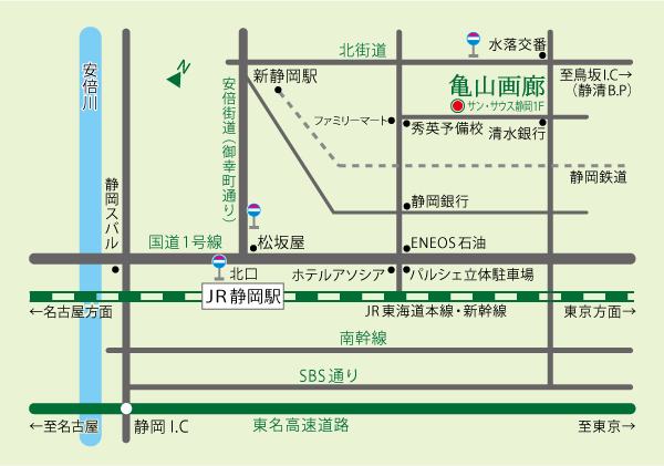 周辺広域マップ